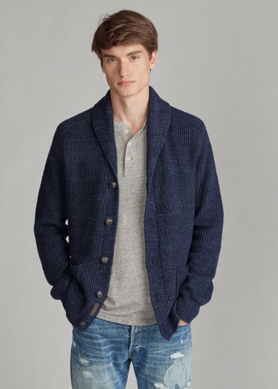 Men's Polo Ralph Lauren Cotton Shawl-Collar Cardigan | 401693MFU